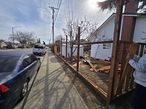 Fence Replacement at Coventry Dr, Campbell, CA 95008 - Portfolio