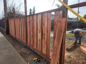 Fence Replacement at Coventry Dr, Campbell, CA 95008 - Portfolio