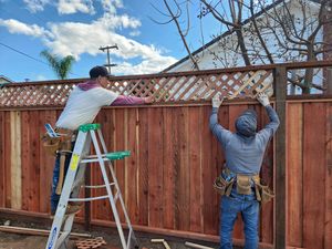 Fence Replacement at Coventry Dr, Campbell, CA 95008 - Portfolio