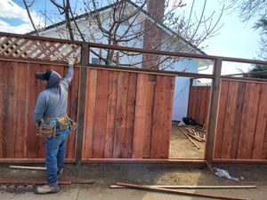 Fence Replacement at Coventry Dr, Campbell, CA 95008 - Portfolio