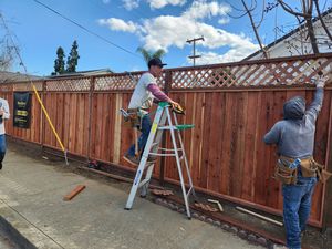 Fence Replacement at Coventry Dr, Campbell, CA 95008 - Portfolio