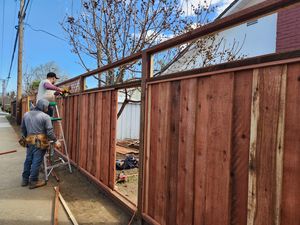 Fence Replacement at Coventry Dr, Campbell, CA 95008 - Portfolio