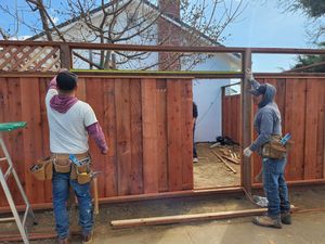 Fence Replacement at Coventry Dr, Campbell, CA 95008 - Portfolio