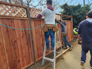 Fence Replacement at Coventry Dr, Campbell, CA 95008 - Portfolio