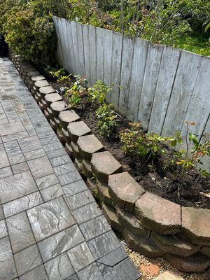 Hardscape & Retaining Wall Project in Morgan Hill, CA - Portfolio