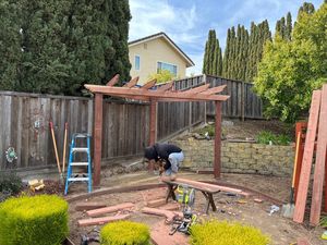 Custom Pergola Design in Cupertino, CA - Portfolio