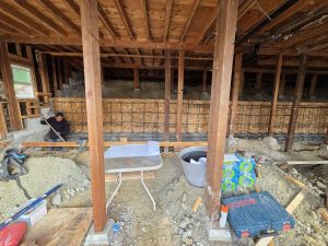 Retaining Wall Repair in Basement at Giraudo Dr, San Jose, CA 95111 - Portfolio