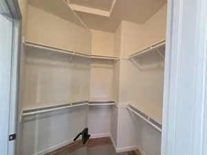 Spacious Walk-In Closet