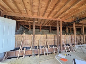 Retaining Wall Repair in Basement at Giraudo Dr, San Jose, CA 95111 - Portfolio