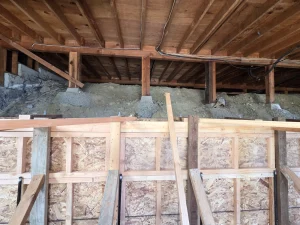 Retaining Wall Repair in Basement at Giraudo Dr, San Jose, CA 95111 - Portfolio