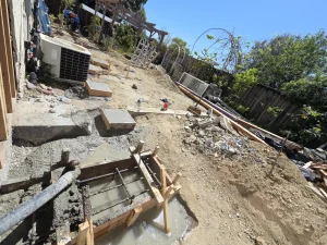 Retaining Wall Repair in Basement at Giraudo Dr, San Jose, CA 95111 - Portfolio