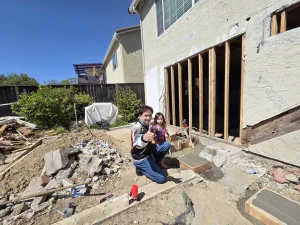 Retaining Wall Repair in Basement at Giraudo Dr, San Jose, CA 95111 - Portfolio