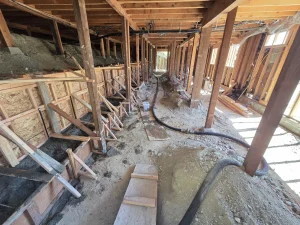 Retaining Wall Repair in Basement at Giraudo Dr, San Jose, CA 95111 - Portfolio