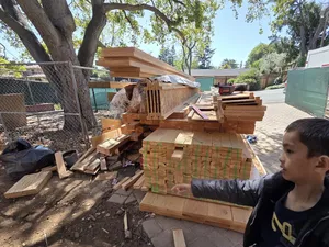 On-Site Work for Room Addition at Deodara Dr, Los Altos