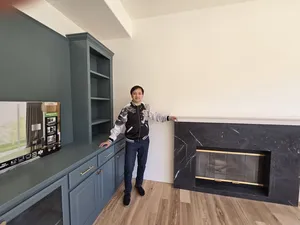 9Builders: Gorgeous Kitchen Remodel with High-End Appliances and Luxury Marble