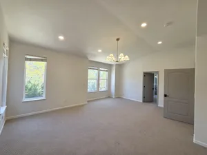 9Builders: Bright and Airy Bedroom with Custom Lighting and Design