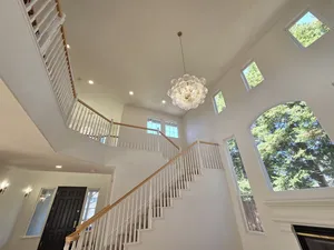 View from the Balcony Overlooking Living Room