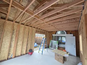Interior Framing – Trusses and Wall Framing Ready for the Next Phase