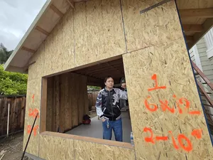 Framing Completed – Framing for Windows and Doors Nearing Completion