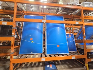 Stacked rigid foam insulation panels