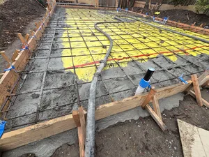 Concrete Pouring Record for Foundation in Santa Clara