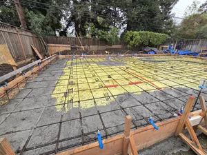 Concrete Pouring Record for Foundation in Santa Clara