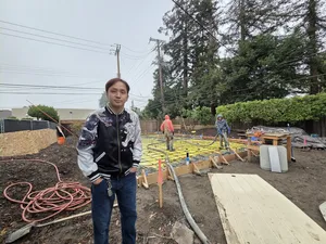 Concrete Pouring Record for Foundation in Santa Clara