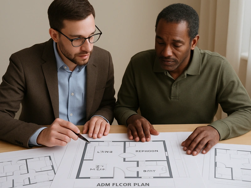 ADU floor plan designed for maximum rental income in Bay Area backyard