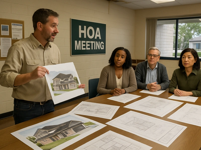 Proceso de aprobación de la HOA para un proyecto de ampliación de vivienda y ADU en un vecindario del Área de la Bahía