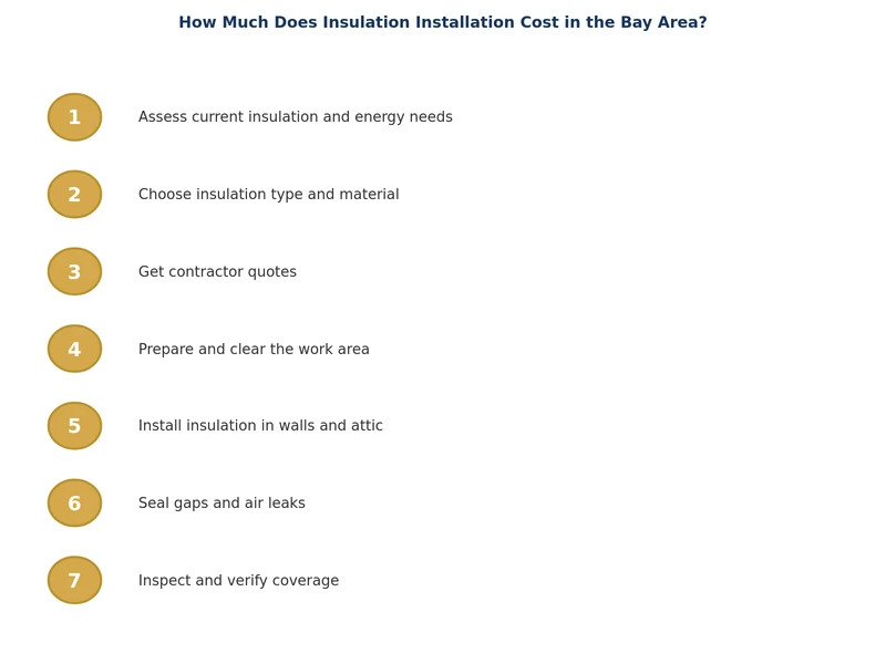灣區住宅隔熱施工流程步驟示意圖