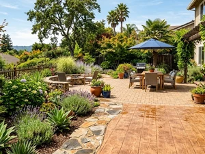 Pavers vs Concrete vs Natural Stone: Bay Area Hardscaping Comparison