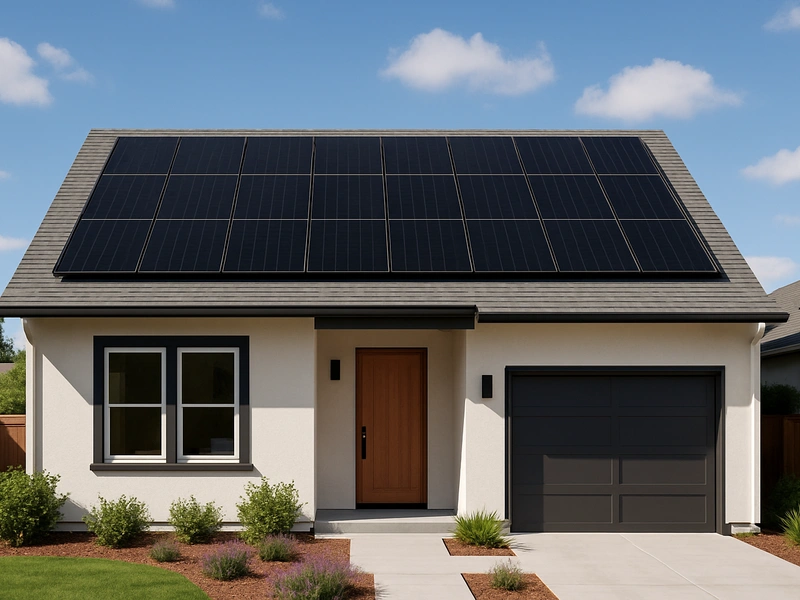 Solar panel installation cost Bay Area rooftop system on residential home
